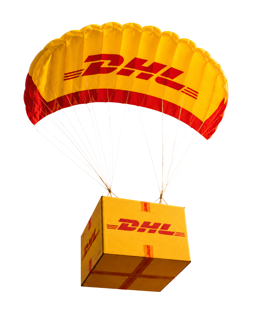 DHL shipping box